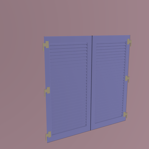 hinged shutters preview image